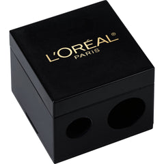 L’Oréal Paris Dual sharpener eyeliner, black, 1 count