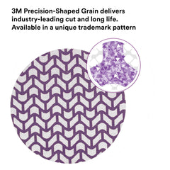 3M Xtract Cubitron II Net Disc 710W,Dust Free Sanding, 240+, Die 500X, 5 in x NH (127 mm x NH), Purple,50 Pack