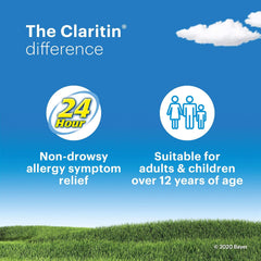 Claritin Rapid Dissolve Allergy Medicine, 24-Hour Non-Drowsy Relief 10 mg, 30 Tablets