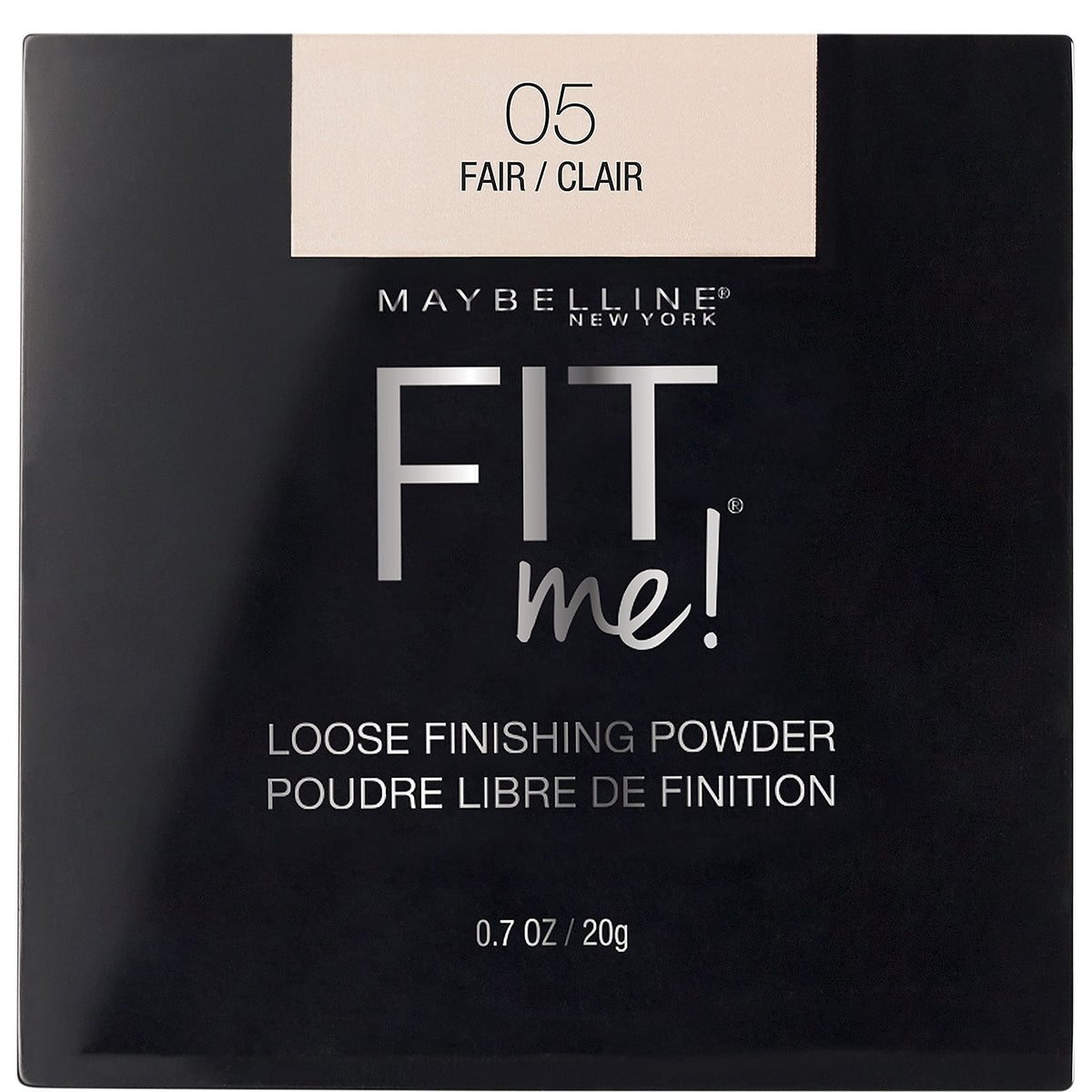 Maybelline New York Fit Me Loose Finishing Powder, Fair, 0.7 Oz