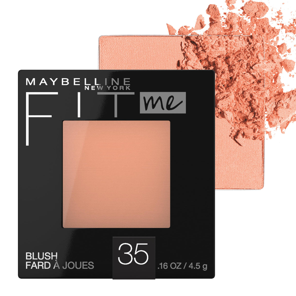 Maybelline New York Fit Me Blush, Coral, 0.16 Oz