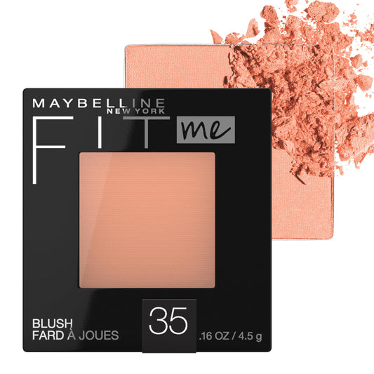 Maybelline New York Fit Me Blush, Coral, 0.16 Oz