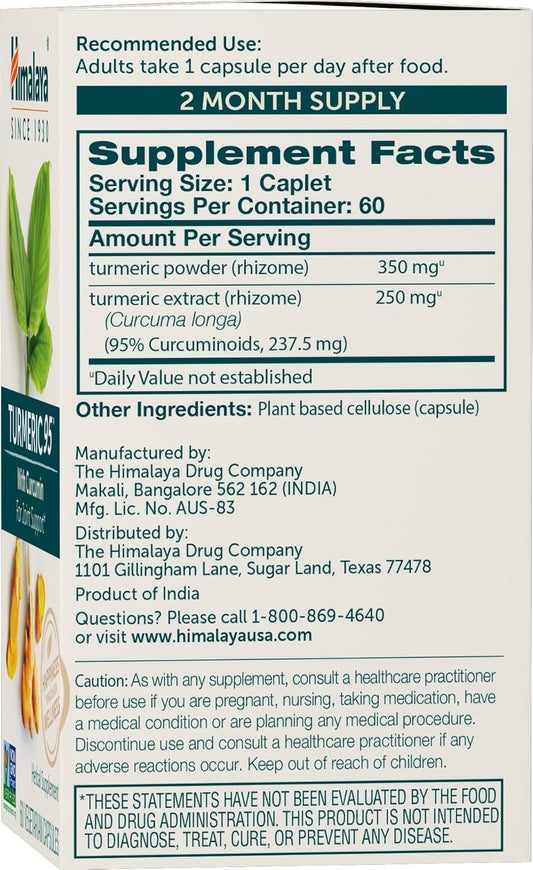 Himalaya Herbs - Turmeric 60ct