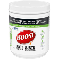 Boost JUST Protein Unflavoured Instant Whey Protein Isolate Powder, 227 Grams (Pack of 1) - Packaging May Vary