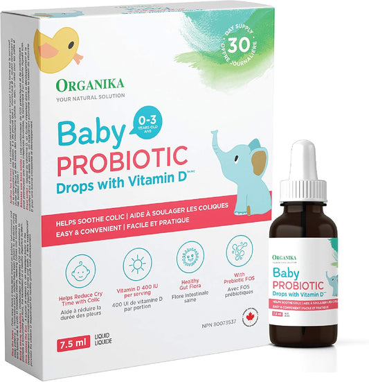 Baby Probiotic Drops W/Vit D