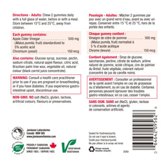 Jamieson ACV + Chromium 60 Gummies