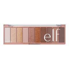 e.l.f. Perfect 10 Eyeshadow Palette, Ten Ultra-pigmented Neutral Shades, Blendable Formula, Vegan & Cruelty-free, Need It Nude (Packaging May Vary)