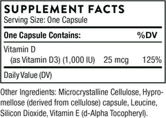 Thorne Vitamin D-1,000