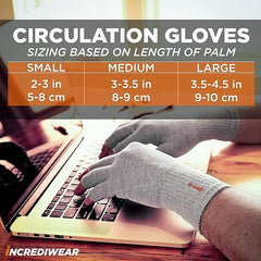 Incrediwear - Fingerless Circulation Gloves