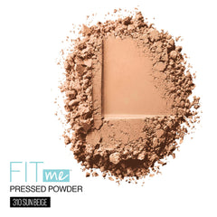 Maybelline New York Fit Me Matte + Poreless Powder Makeup, Sun Beige, 0.29 Ounce, Pack of 1