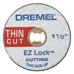 Dremel EZ409 EZ Lock Thin Cut, 1-1/2-Inch,Silver