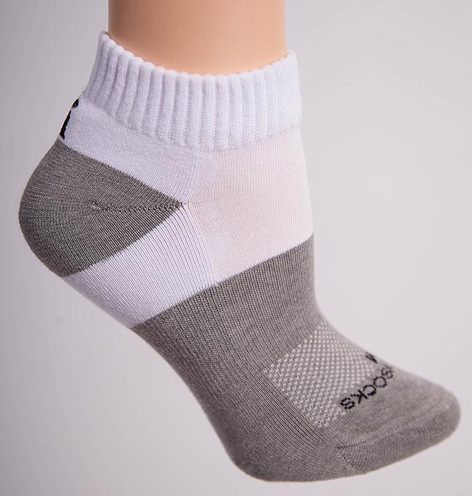 Incrediwear Active Socks - Low Cut White