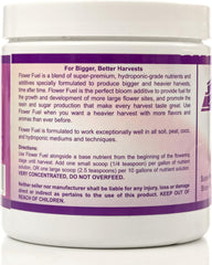 Bloom Booster and Yield Enhancer for Plants - Bigger, Heavier, Healthier Harvests, for Use in Soil and Hydroponics - Super Concentrated Phosphorus and Potassium - Flower Fuel 1-34-32, 250g