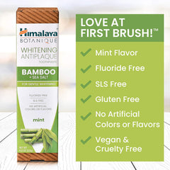 Himalaya Toothpaste - Whitening Mint with Bamboo + Sea Salt 113g