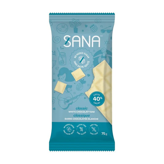 Sana Bar - Chocolates No-Sugar-Added 10 x 75g