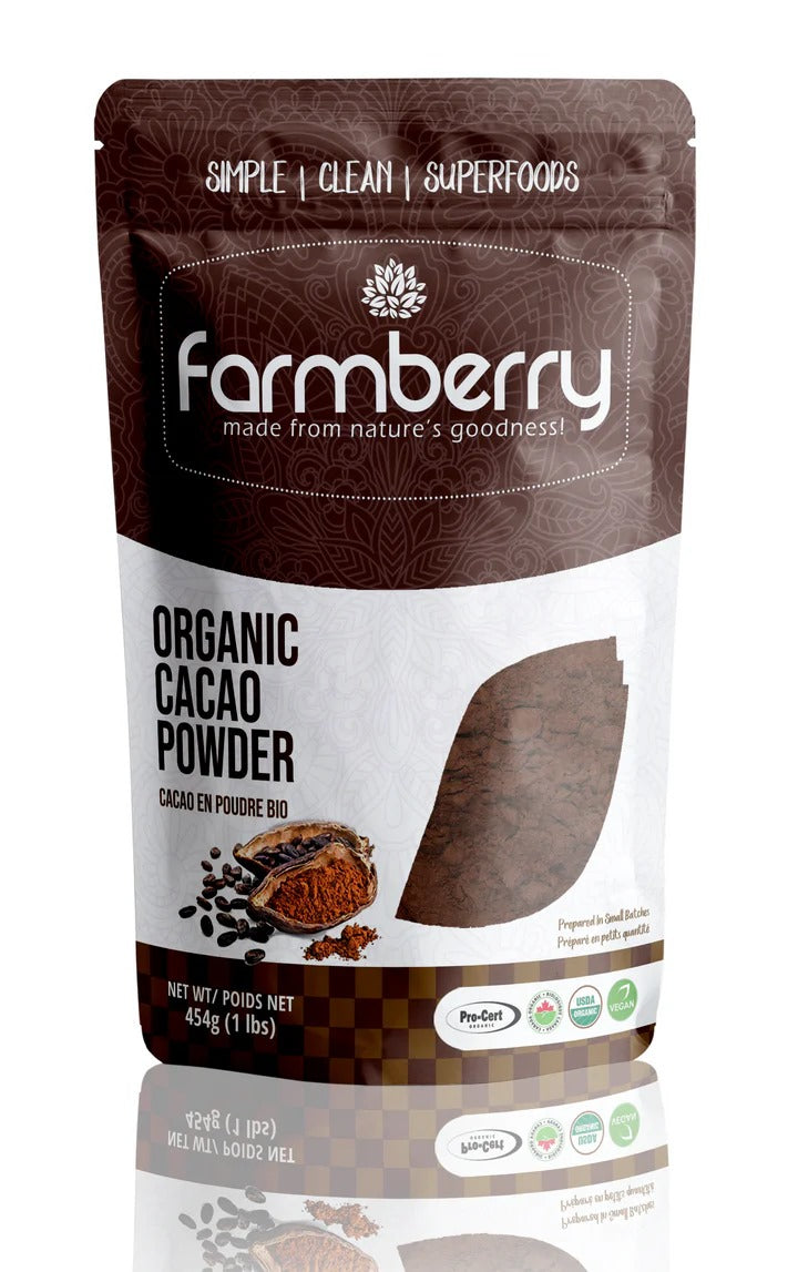 Farmberry Powder - Organic Cacao Powder 454g