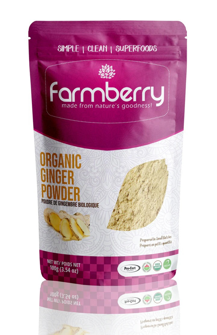 Farmberry Powder - Organic Ginger 100g