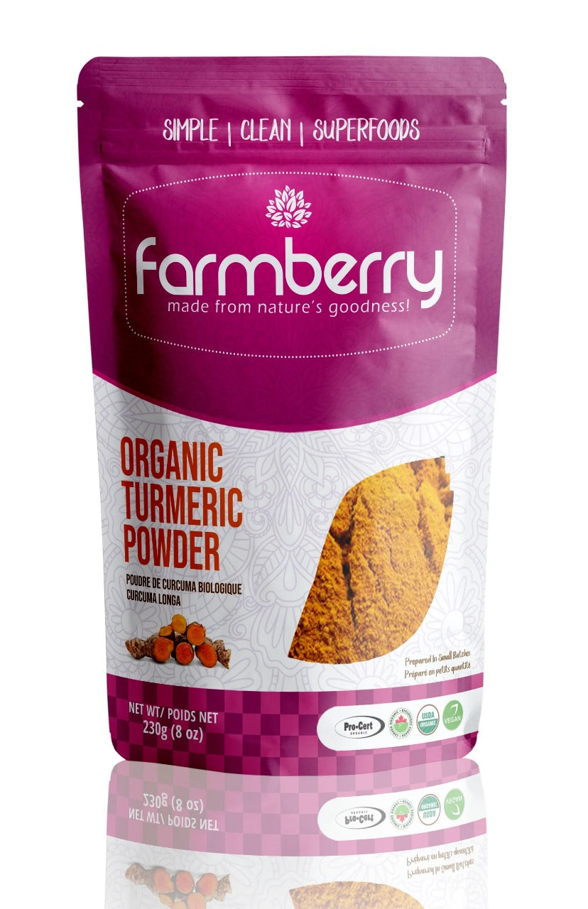 Farmberry Powder - Organic Turmeric 230g