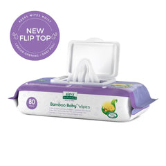 Aleva Naturals Bamboo Baby Wipes, 80-Count