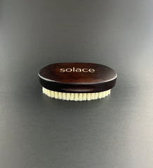 Solace Premium Beard Grooming Kit: Beard Brush, Beard Comb & Castor Beard Oil