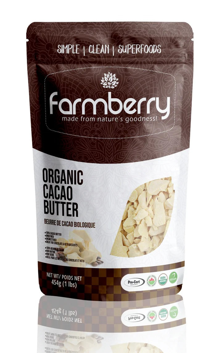 Farmberry Powder - Organic Cacao Butter 454g