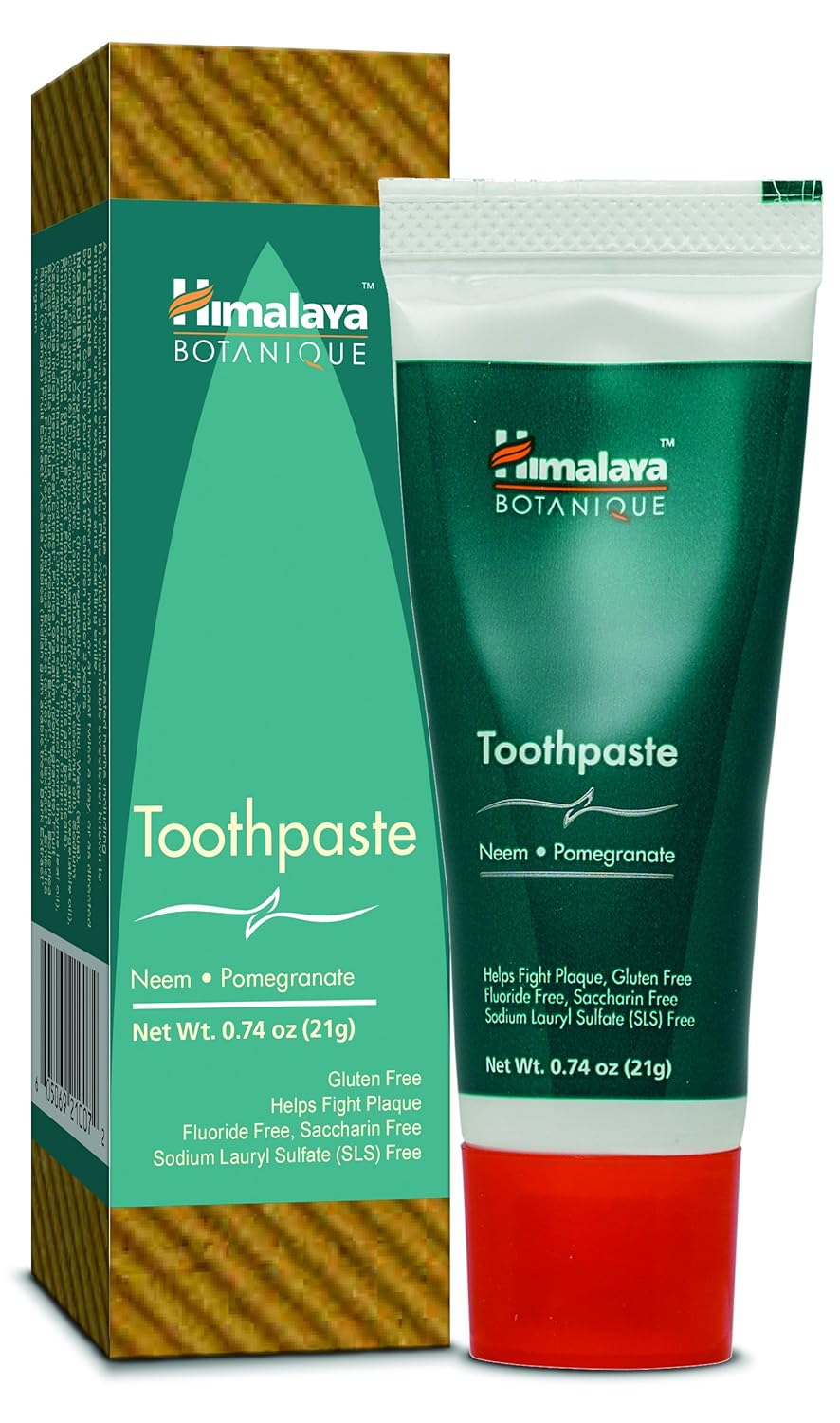 Himalaya Toothpaste - Travel Size Neem & Pom 21g