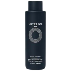 Nutrafol 2-in-1 Shampoo and Conditioner for Men with Thinning Hair, Hydrates, Boosts Visible Volume, Unclogs Follicles, Microbiome-Friendly, 8.1 Fl Oz