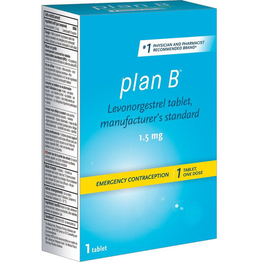 Plan B Emergency Contraception 1 Dose