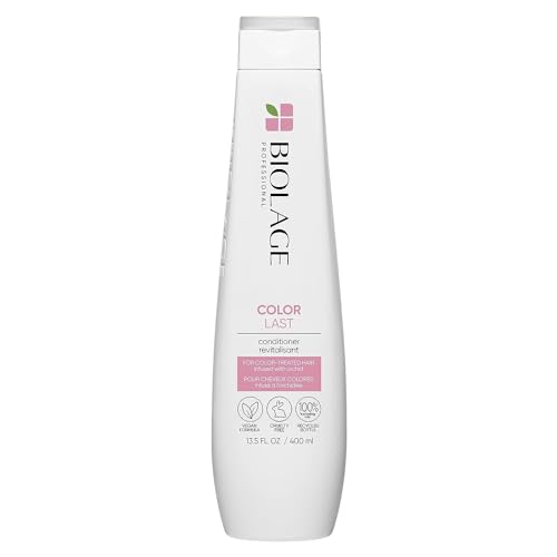 BIOLAGE ColorLast Conditioner, Hair Conditioner For Color-Treated Hair, Helps Maintain Lasting Hair Color Depth, Tone & Shine, Paraben-Free, 400 millilitres