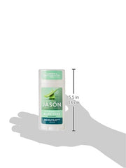 Jason Pure Natural Deodorant Stick - Soothing Aloe Vera 2.5 Oz, 1 ounces [packing may vary]