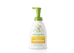 Babyganics Baby Shampoo + Baby Body Wash, 2-in-1 Baby Soap for the Bathtub, Plant-Derived and Non-Allergenic Ingredients Formulated with Baby's Skin in Mind, Chamomile Verbena, 473 ml Soap Pump Bottle