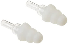 Etymotic Research ER20 High-Fidelity Earplugs, White with Clear Stem, 1 Pair Large Fit