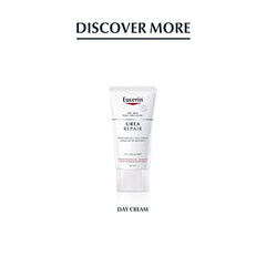 EUCERIN Urea Repair Replenishing Night Face Cream for Dry to Very Dry Skin | Face, 50mL | 5% Urea Cream | Ceramide Cream | Fragrance-free Cream| Non-Greasy Cream | Recommended Brand by Dermatologists