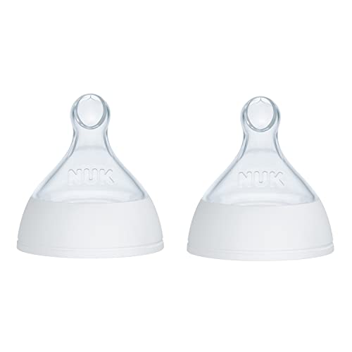 NUK Smooth Flow Pro Anti-Colic Bottle Nipples, 2PK