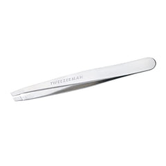 Tweezerman Slant Tweezer (Platinum Silver), 1 Count