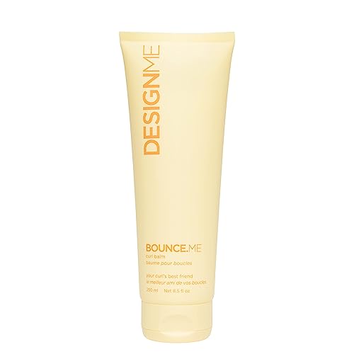 DESIGNME BOUNCE.ME Hair Curling Cream | Curl Enhancer with Argan Oil | Hair Curling Balm Sulfate-free, 250mL