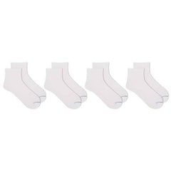 Dr. Scholl's Women's Diabetes & Circulator Socks - 4 & 6 Pair Packs, White, 4-10