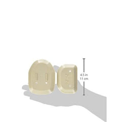 Dreambaby Growing Safety Retractable Gate Spacers - Baby Gate Mounting Kit - Suitable with Baseboard Thickness .50" to .75" - Beige