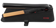 CHI Air Expert Classic Tourmaline Ceramic Flat Iron, Onyx Black, 1.43 lb, 1"