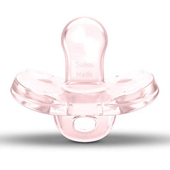 Medela Baby Pacifier | 0-6 Months | Includes Sterilizing Case | 2-Pack | Soft Silicone | BPA-Free | Supports Natural Suckling | Pink and Clear