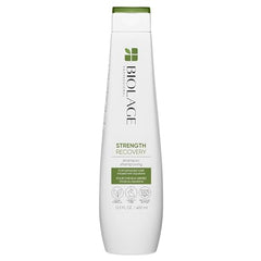 BIOLAGE Shampoo, Strength Recover Shampoo for Damaged Hair, Gently Cleanses and Reduces Breakage, For All Damaged & Sensitized Hair Types, Replaces Keratin Dose & Fiber Strong, Vegan