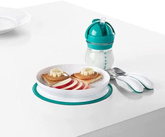 Oxo Tot Stick & Stay Plate, Teal - Suction Plate (61120900)