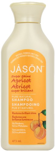 Jason Super Shine Apricot Shampoo, 473ml