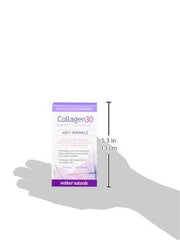 Webber Naturals Collagen30 Anti-Wrinkle, 2,500mg of Bioactive Collagen Peptides Per Serving, 180 Tablets, Helps Reduce Deep Wrinkles, Fine Lines & Stimulates Skin Cells