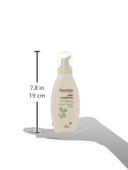 Aveeno Clear Complexion Foaming Cleanser, Acne Face Wash, Salicylic Acid, Soy, Feverfew, Dry Skin & Oily Skin Care, 180mL