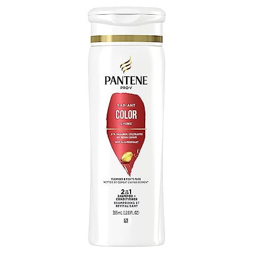 PANTENE PRO-V Radiant Color Shine 2in1 Shampoo + Conditioner, 12.0oz/355mL