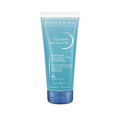 Bioderma - Atoderm - Shower Gel - Moisturizing Body and Face Wash - for Family with Normal to Dry Sensitive Skin - 6.67 fl.oz.