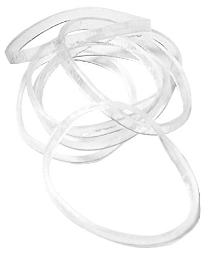 BaBylissPRO Mini Hair Elastics, 100 Count