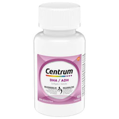 Centrum Prenatal+DHA Multivitamin Supplement with DHA/EPA Omega 3 Combo Pack, 120 Total Count