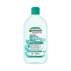 Garnier Micellar Cleansing Water, All-In One Hydrating and Replumping Makeup Remover + Face Cleanser with Hyaluronic Acid & Aloe, Hypoallergenic, Normal to Sensitive Skin, 700 mL